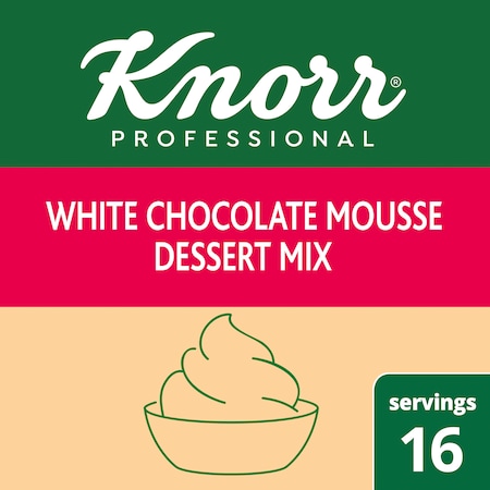 Knorr Knorr White Chocolate Mousse 7.312 oz., PK10 4800192023